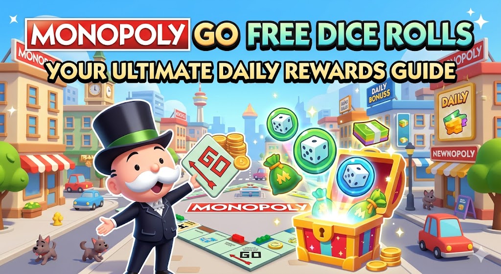 Monopoly Go Free Dice Rolls: Your Ultimate Daily Rewards Guide