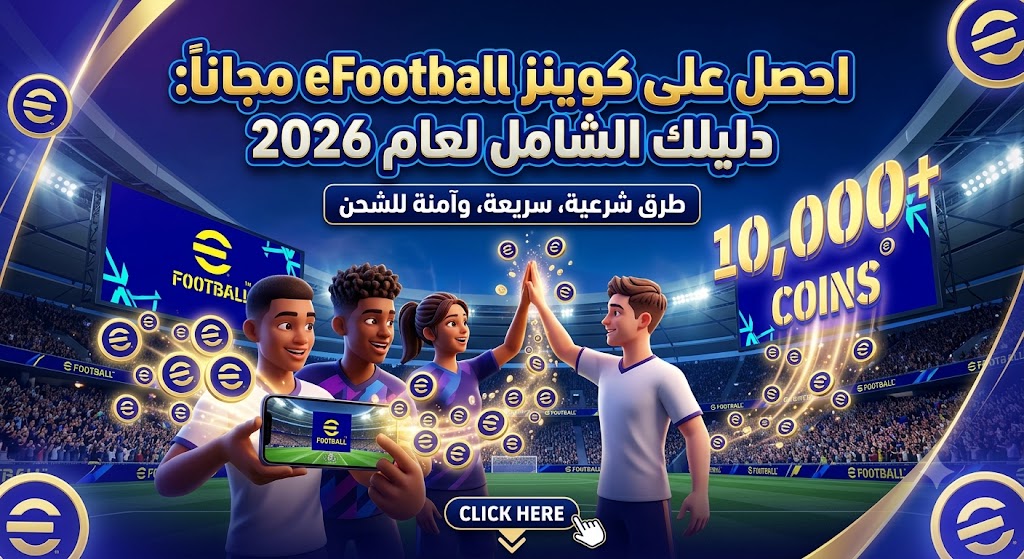 احصل على شحن كوينز eFootball مجاناً لبناء تشكيلة أحلامك؟