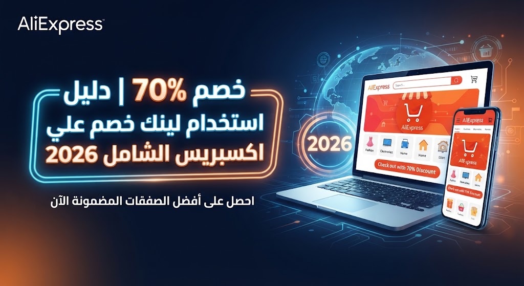 خصم 70% | دليل استخدام لينك خصم علي اكسبريس الشامل 2026